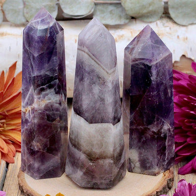 Chevron Amethyst Tower