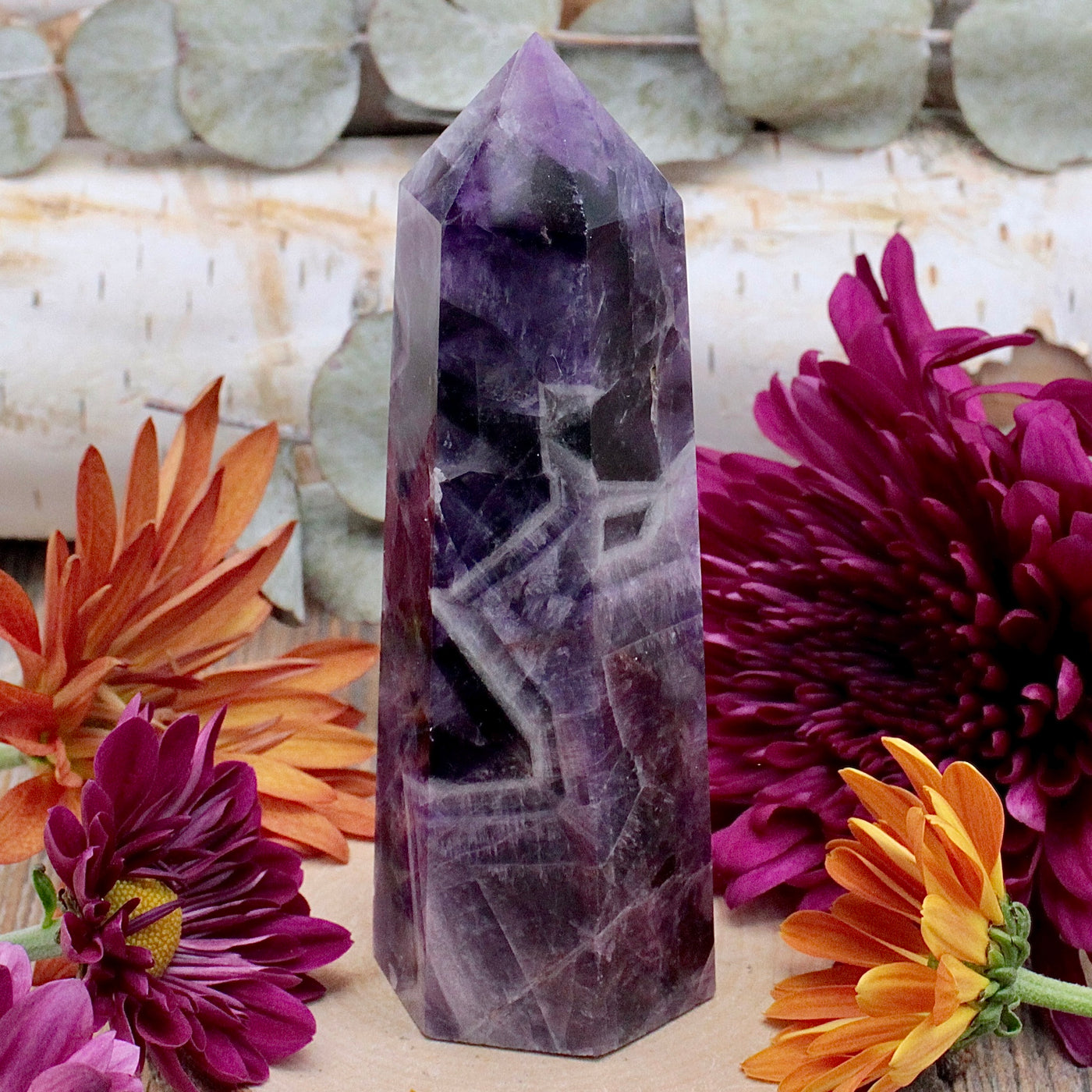 Chevron Amethyst Tower