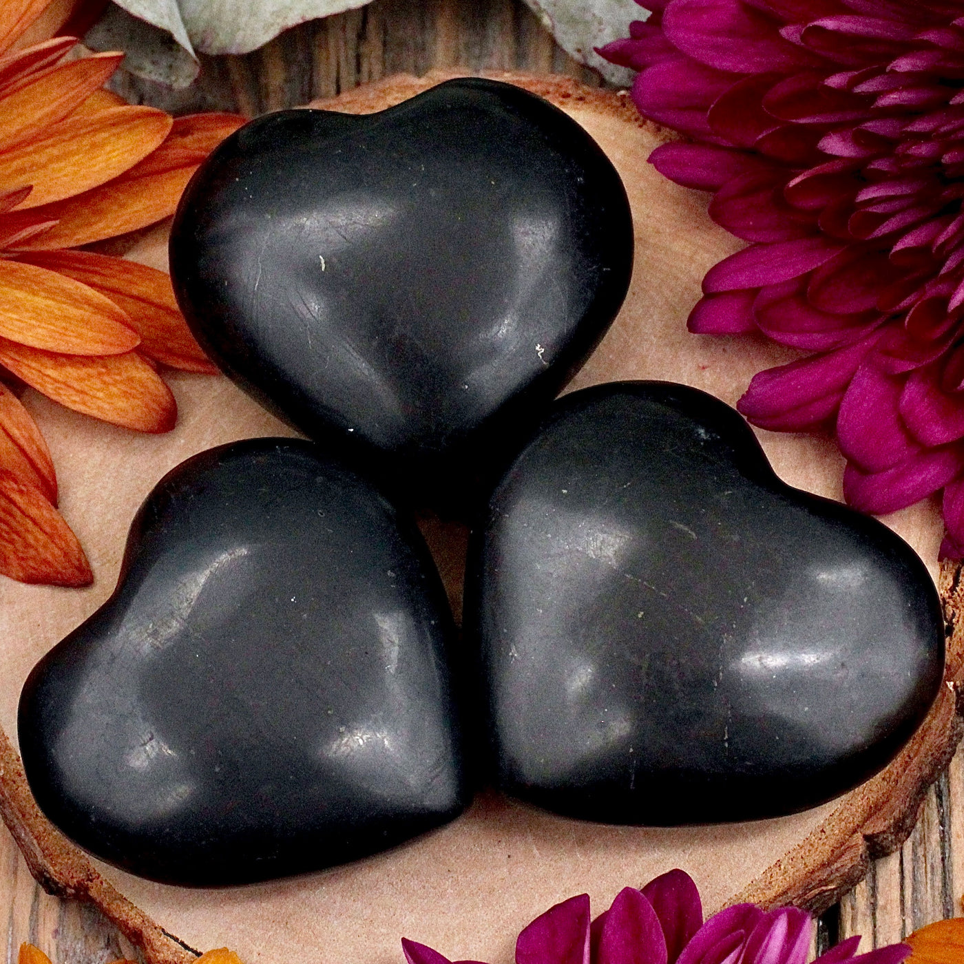 Shungite Heart