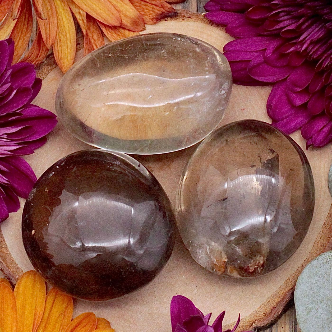 Smoky Quartz Pocket Stone