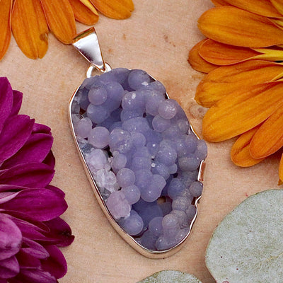 Grape Agate Pendant