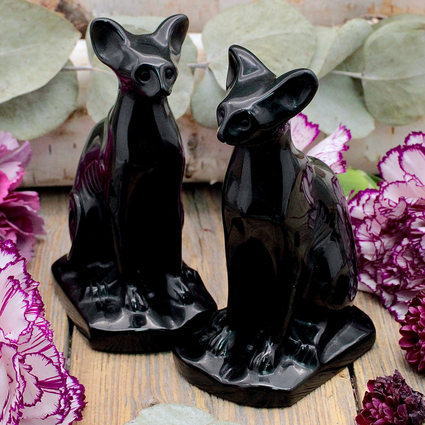 Black Onyx Egyptian Cat