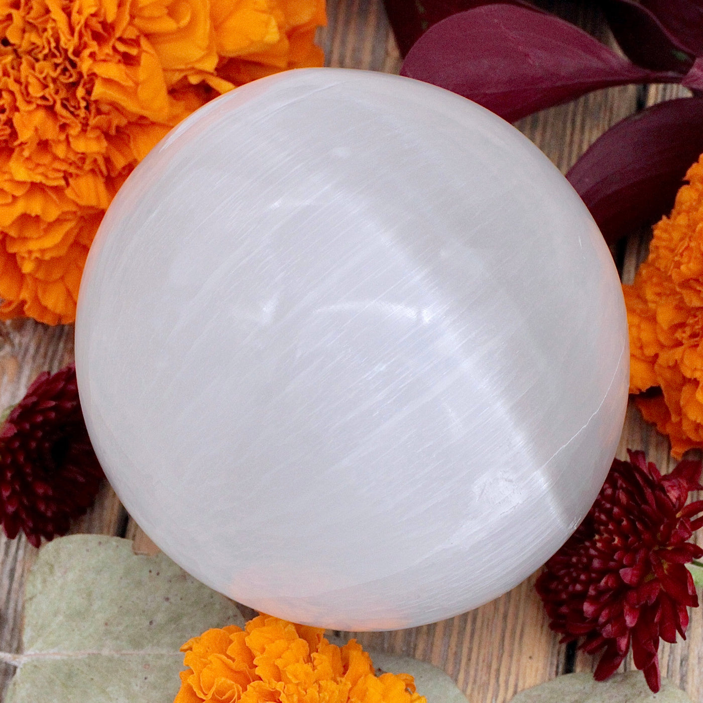 Selenite Sphere - Large