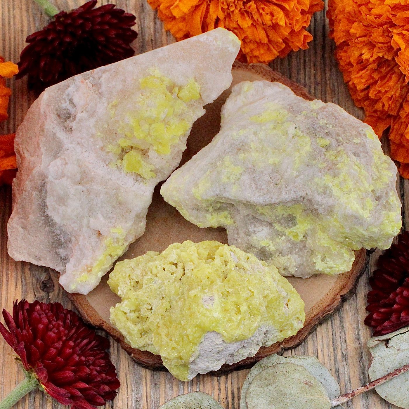 Sulfur in Matrix Specimen