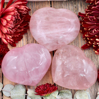 Rose Quartz Heart
