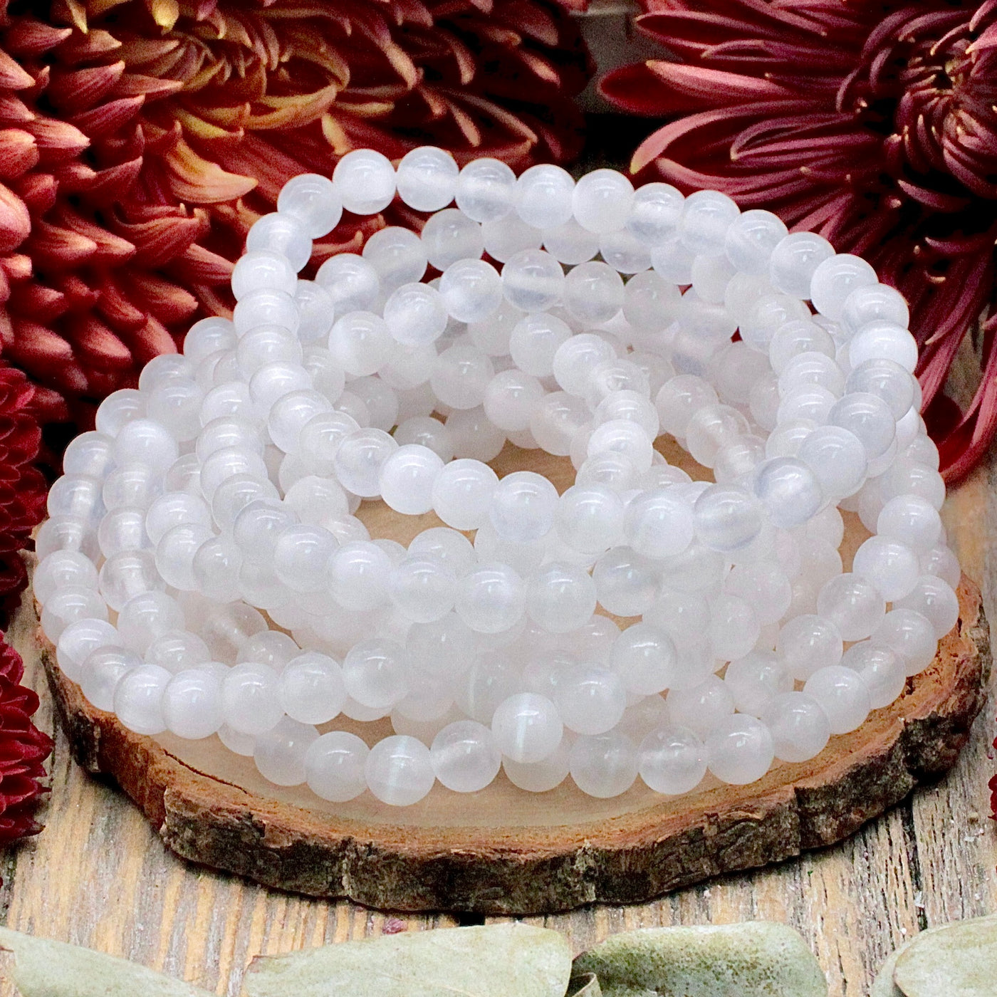 Selenite Bracelet - 6mm