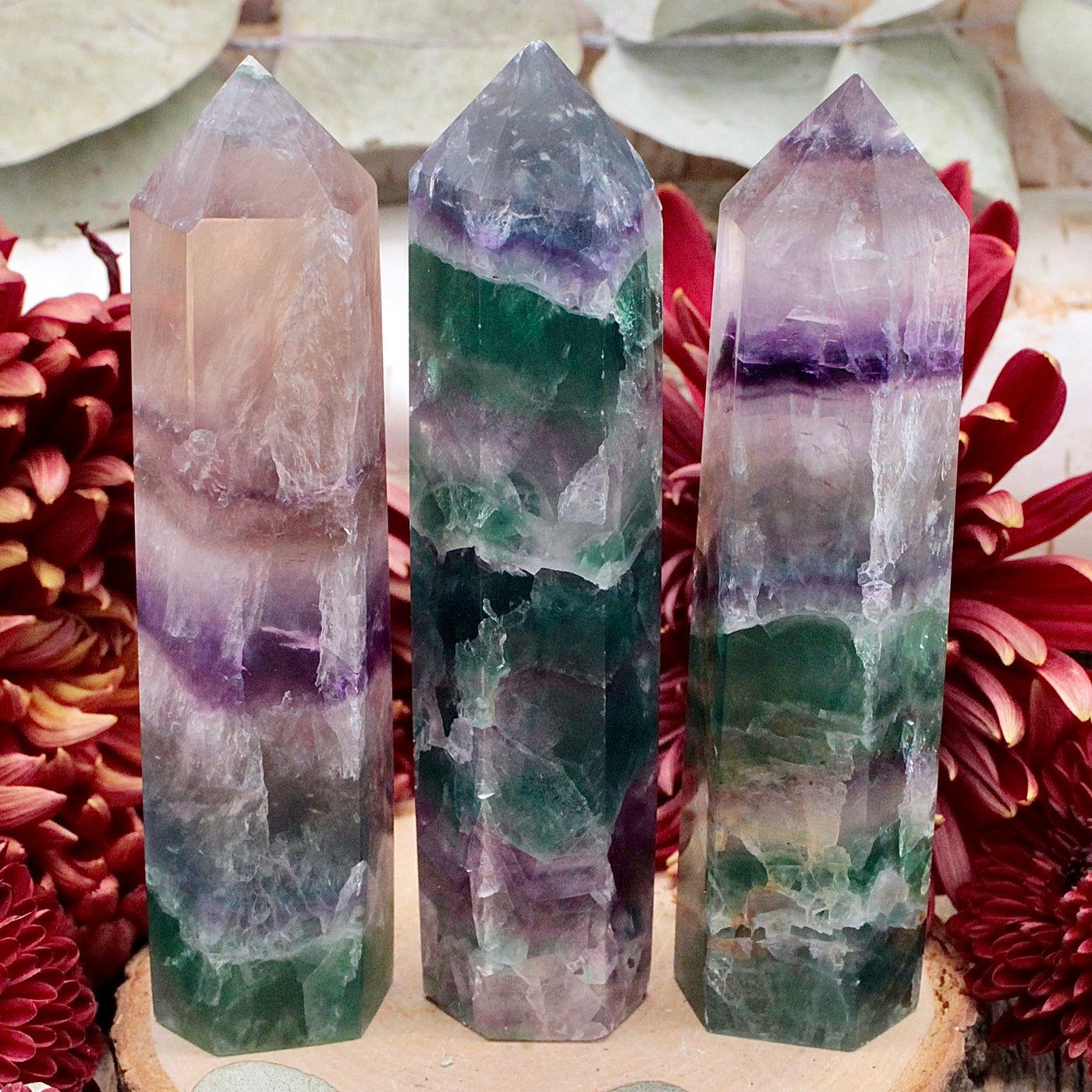 Rainbow Fluorite Tower
