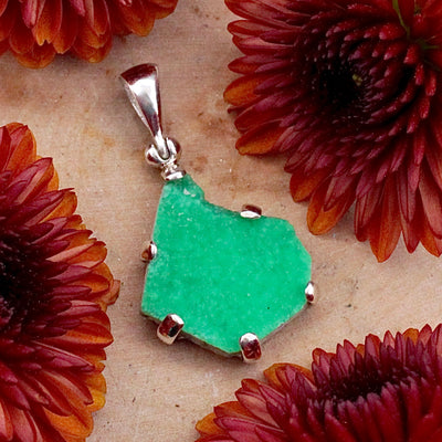 Variscite Pendant - Sterling Silver