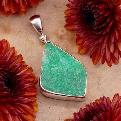 Variscite Pendant - Sterling Silver