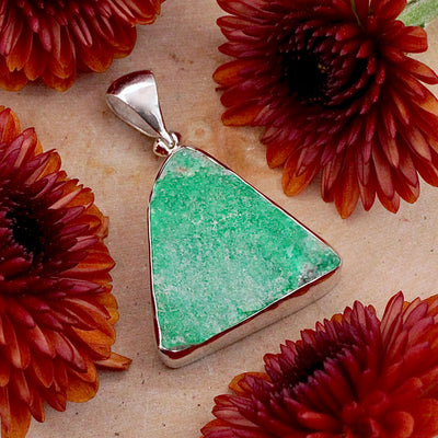 Variscite Pendant - Sterling Silver