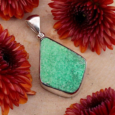Variscite Pendant - Sterling Silver