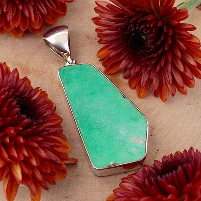 Variscite Pendant - Sterling Silver