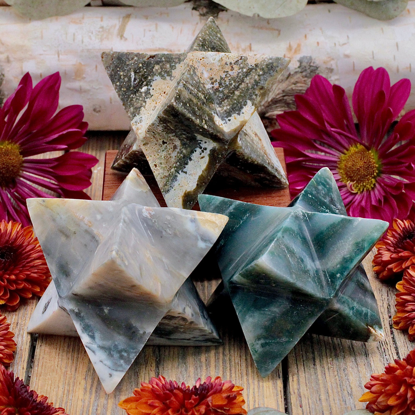 Ocean Jasper Merkaba