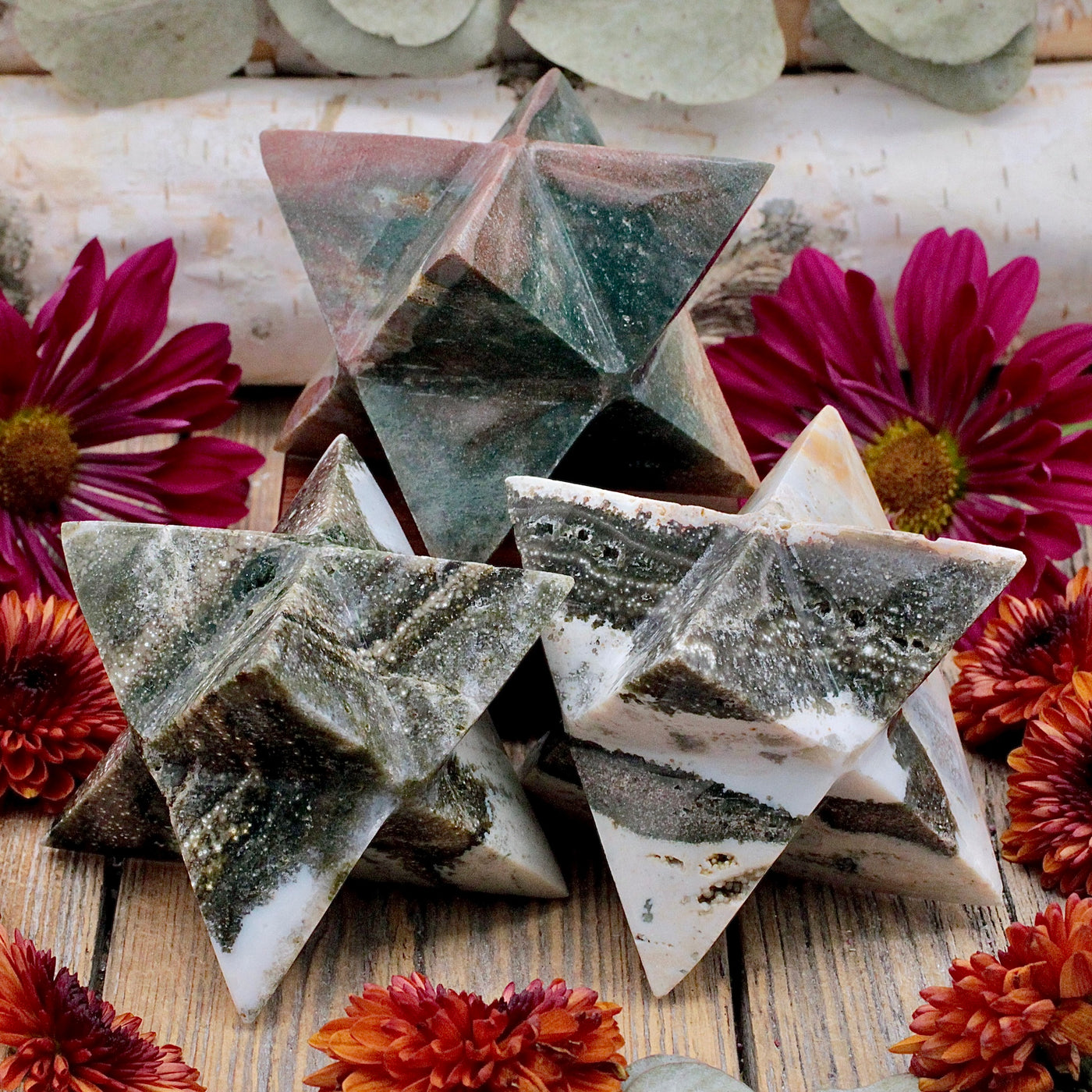 Ocean Jasper Merkaba