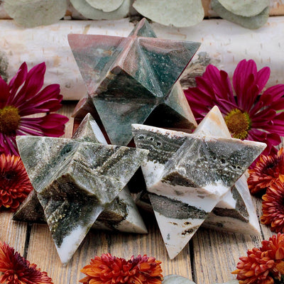 Ocean Jasper Merkaba