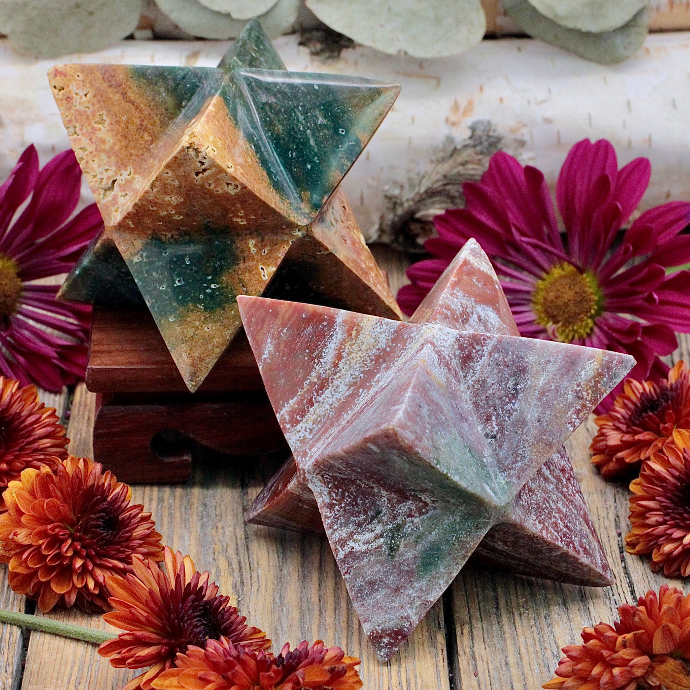 Ocean Jasper Merkaba