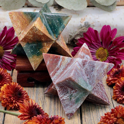 Ocean Jasper Merkaba