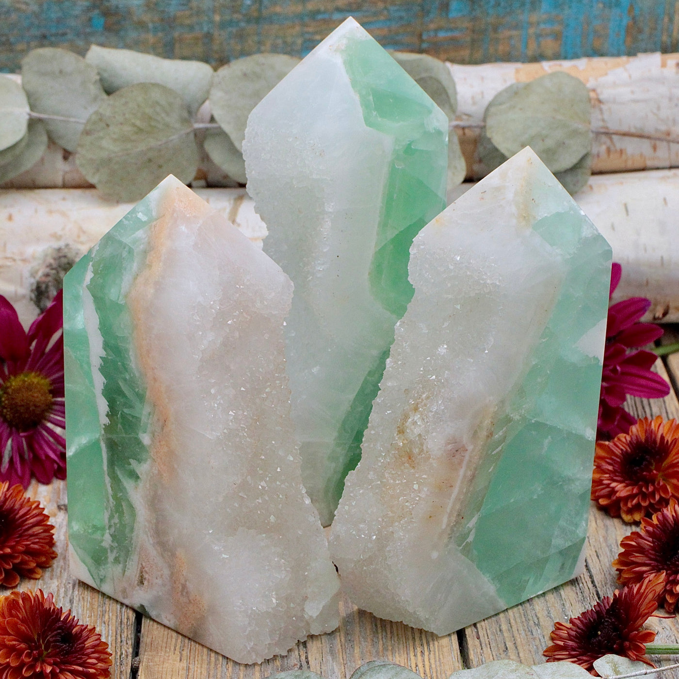Sugar Edge Fluorite Tower