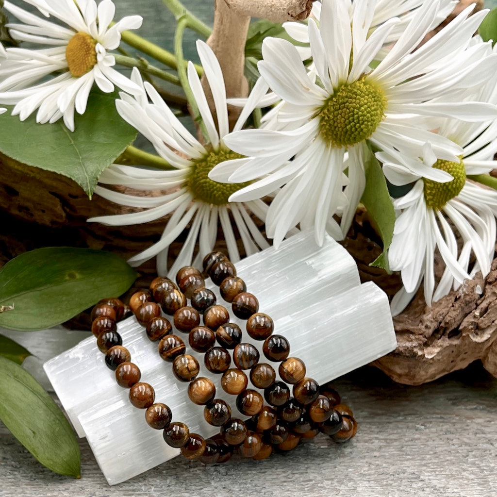 Tiger's Eye Bracelet - 8mm