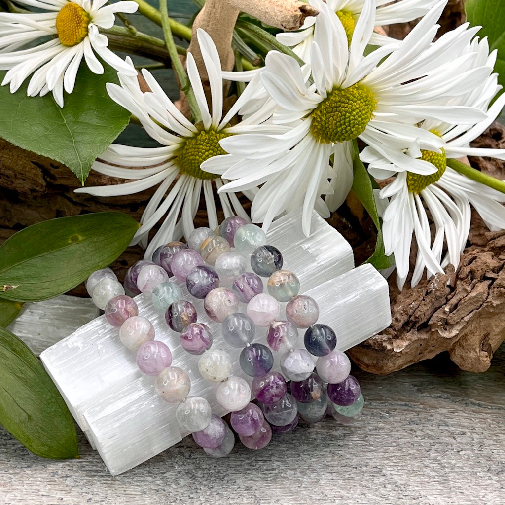 Fluorite Bracelet - 10mm