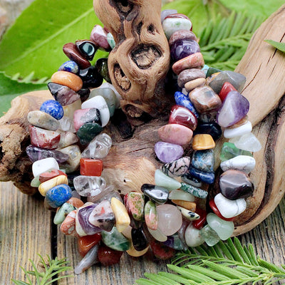 Sacred Stone Mix Chunky Chip Bracelet