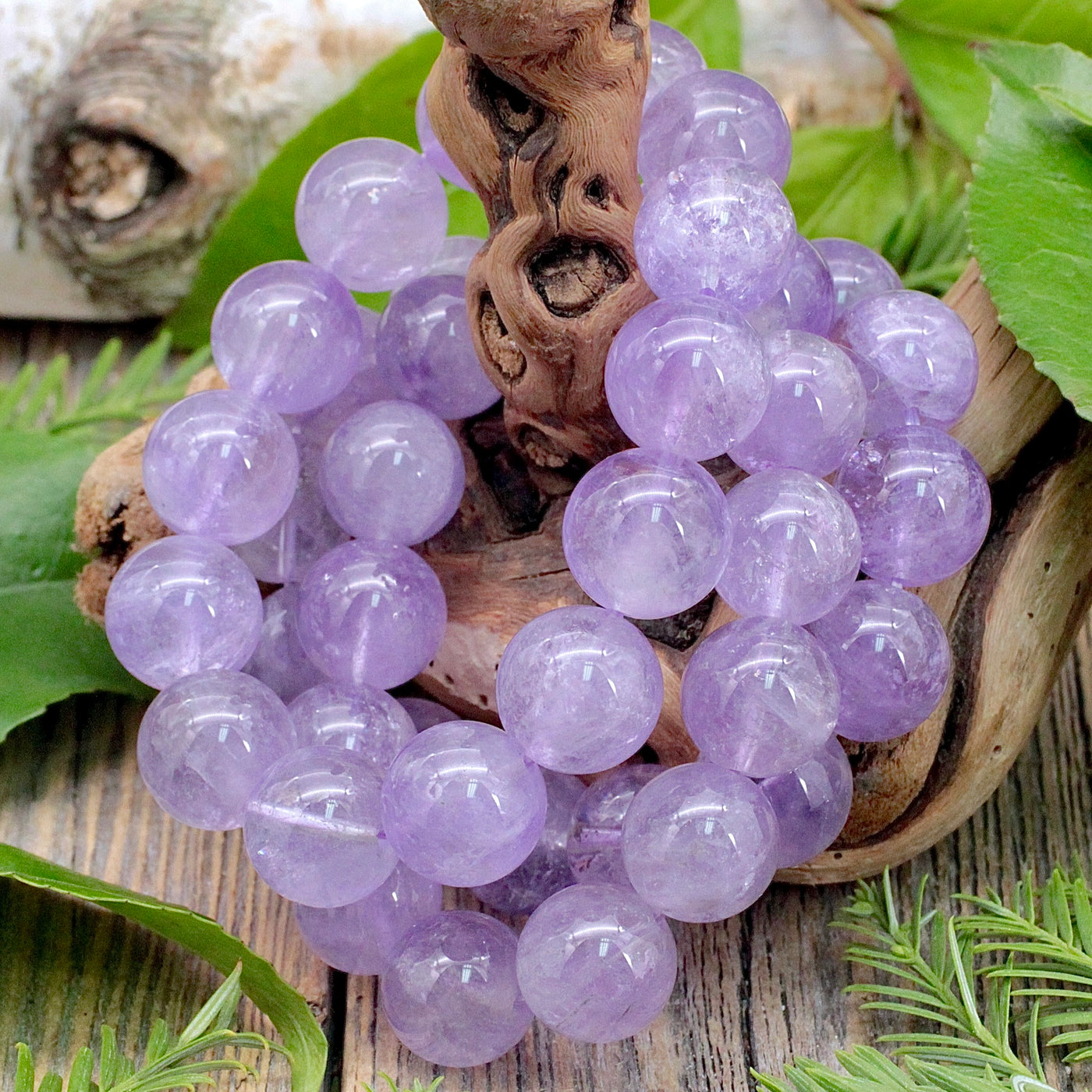 Lavender Amethyst Bracelet