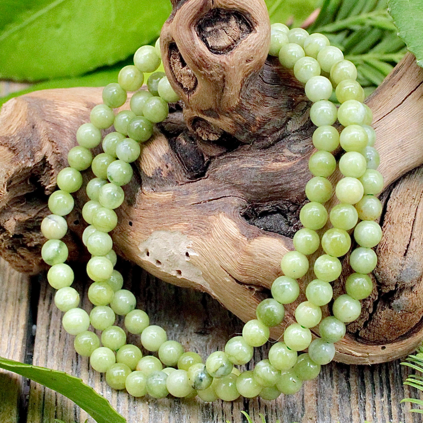 Chinese Jade Bracelet 4mm