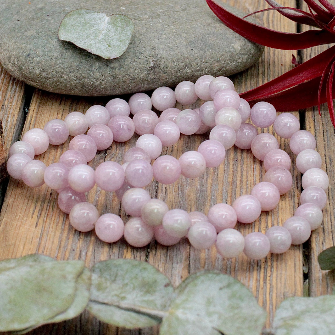 Pink Kunzite Bracelet 7-8mm