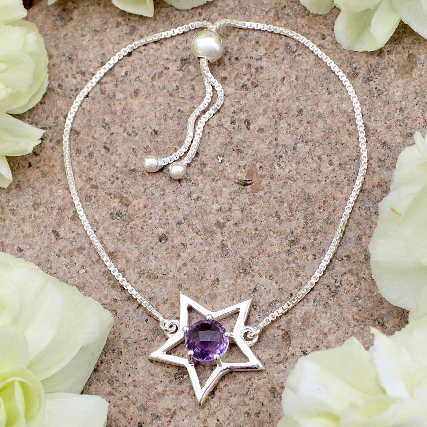 JB1889-Amethyst-Star-Adjustable-Bracelet