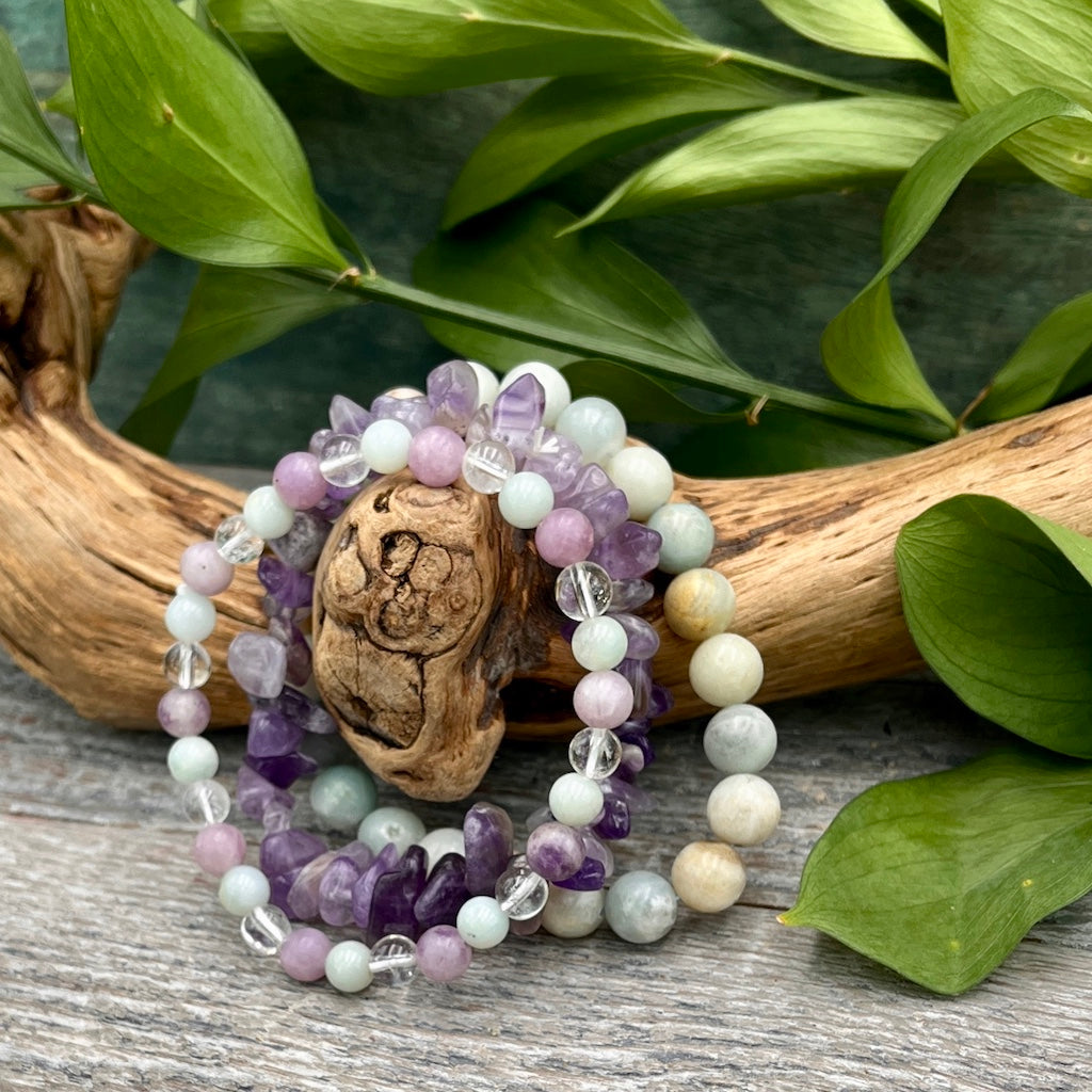 Lilac Breeze Bracelet Set Bliss Bracelets Collection