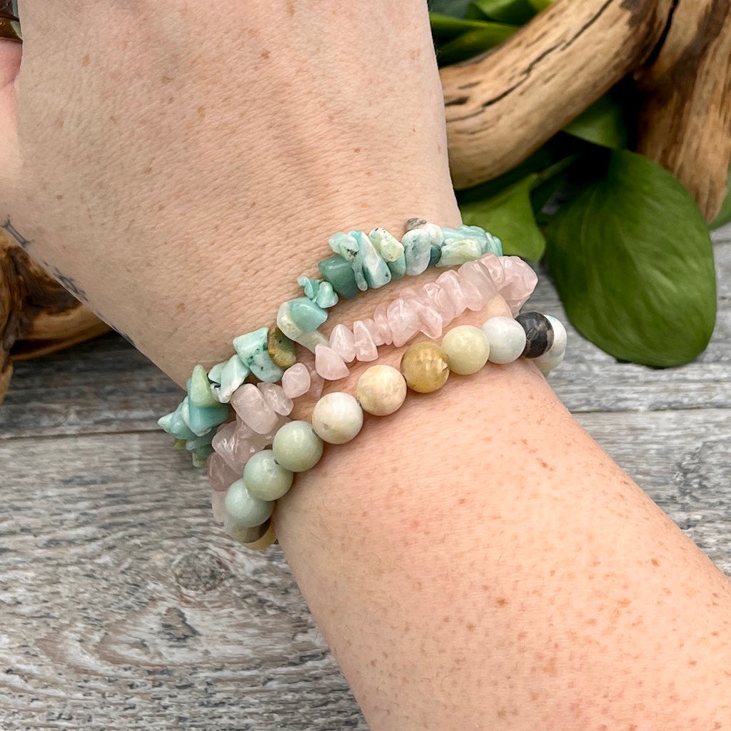 Fairy Dust Bracelet Set on Wrist