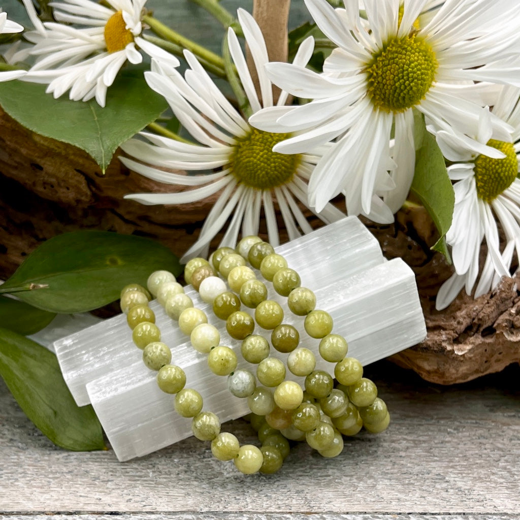 Chinese Jade Bracelet - 8mm