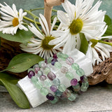Fluorite Tumble Bracelet