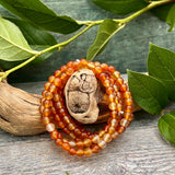 Carnelian Bracelet - 6mm