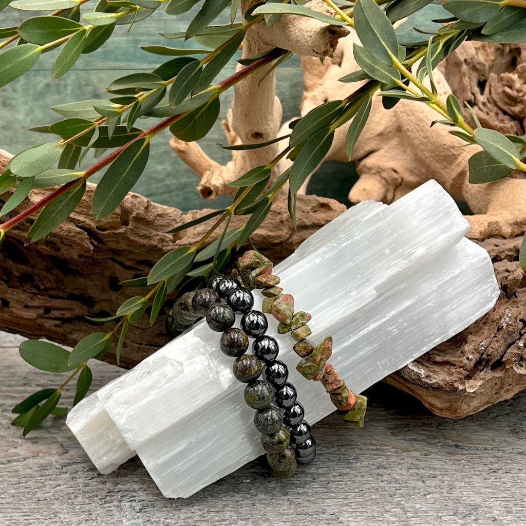 Ancestral Connection Bracelet Set - Sacred Circles Collection