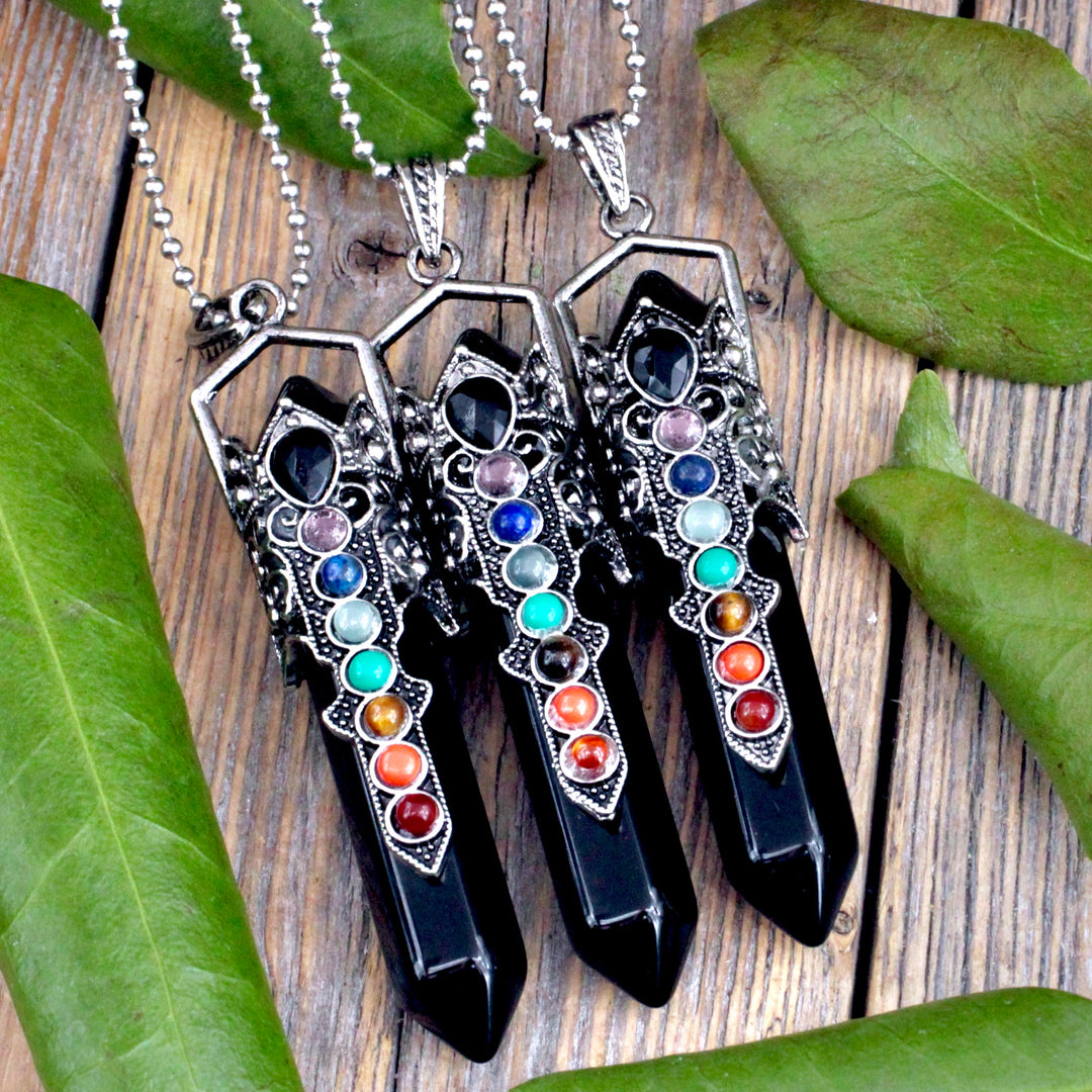 Chakra Point Necklace –