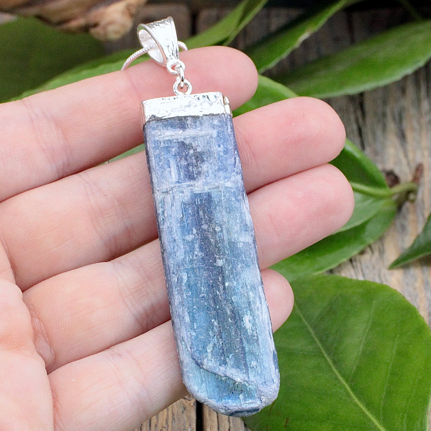 Kyanite Slab Pendant