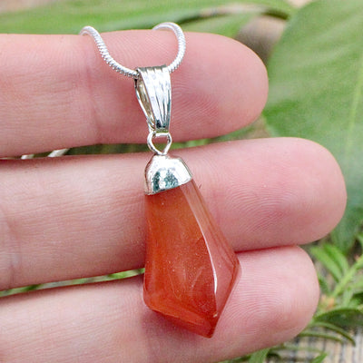 Carnelian Point Pendant