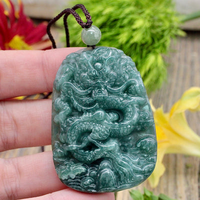 Jade Dragon Necklace