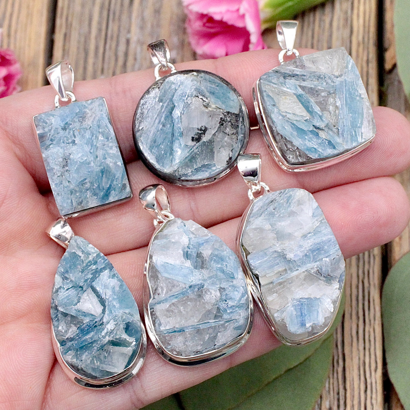 JN2637-JN2642-Blue-Kyanite-Pendant-Sterling-Silver-2