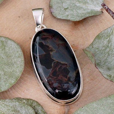 Pietersite Pendant - Sterling Silver