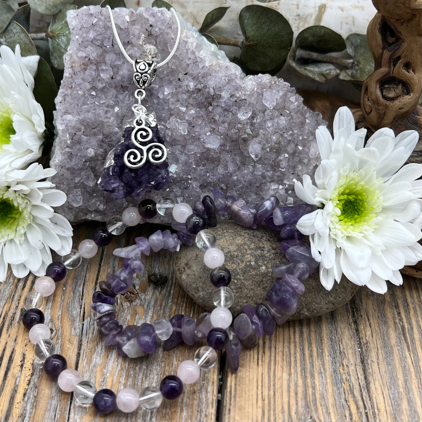 Amethyst Druzy Crystal Dreams Bundle