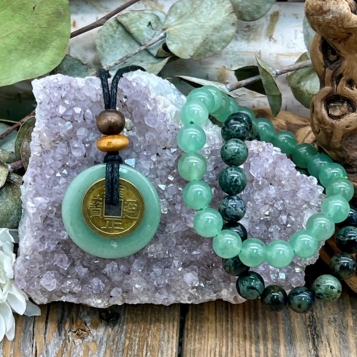 Abundance Necklace and Bracelets Bundle