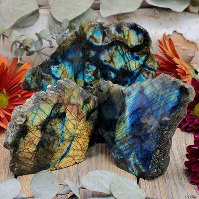 Labradorite Half Polish A
