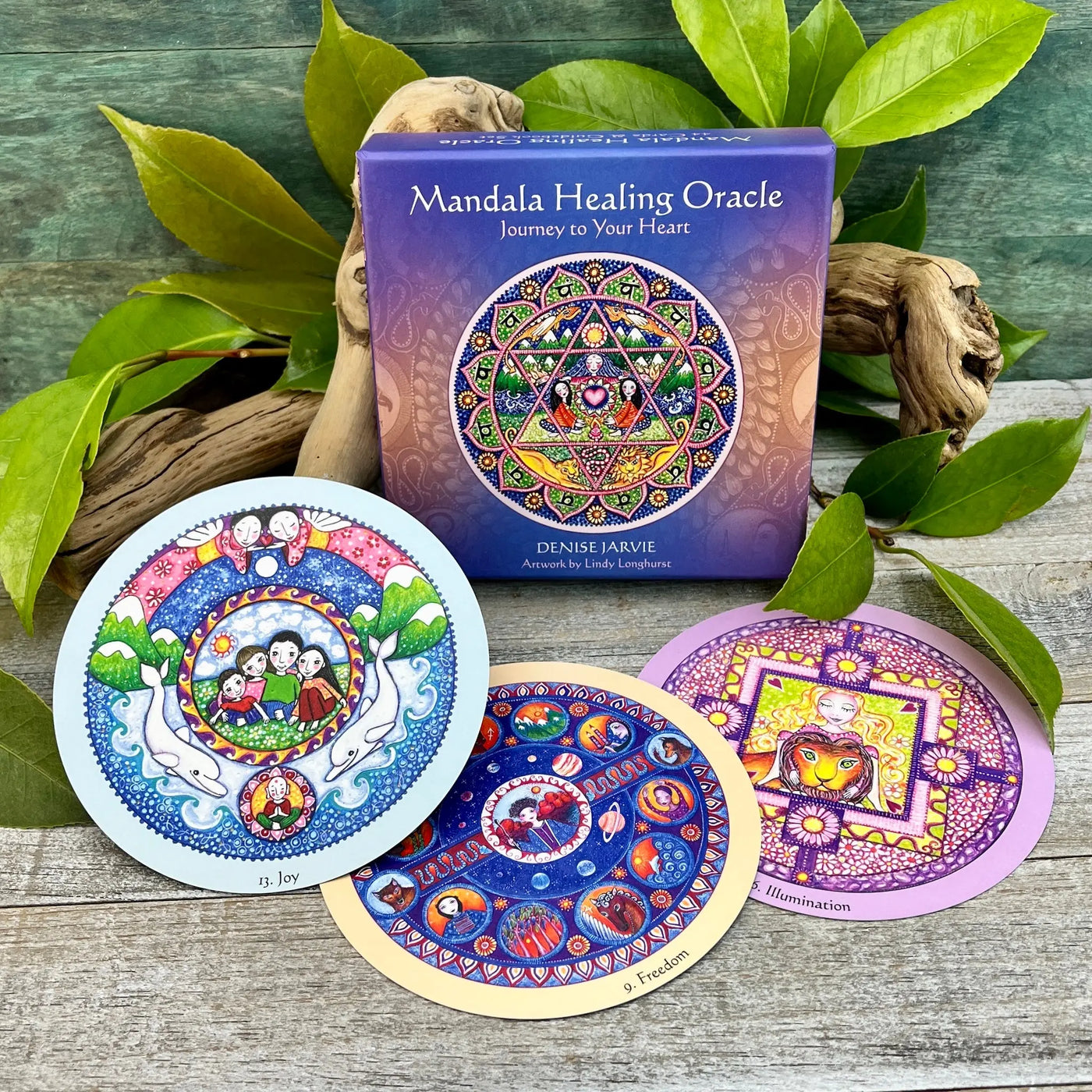 Mandala Healing Oracle: Journey to Your Heart