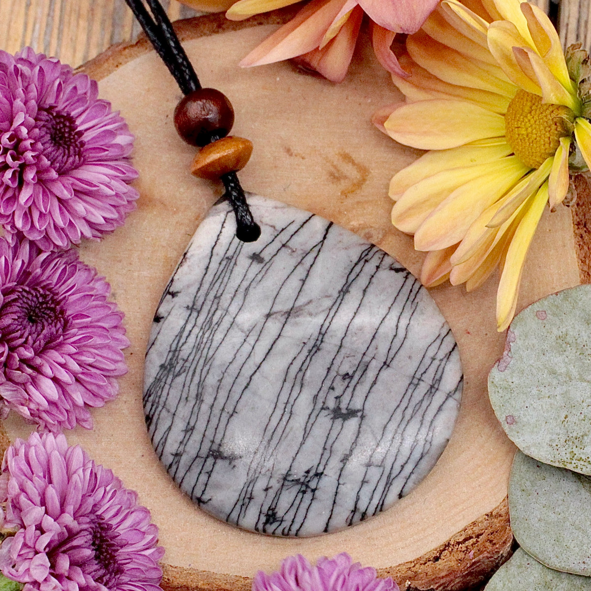Matrix Jasper Pendant