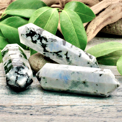 Moonstone Double Terminated Wand