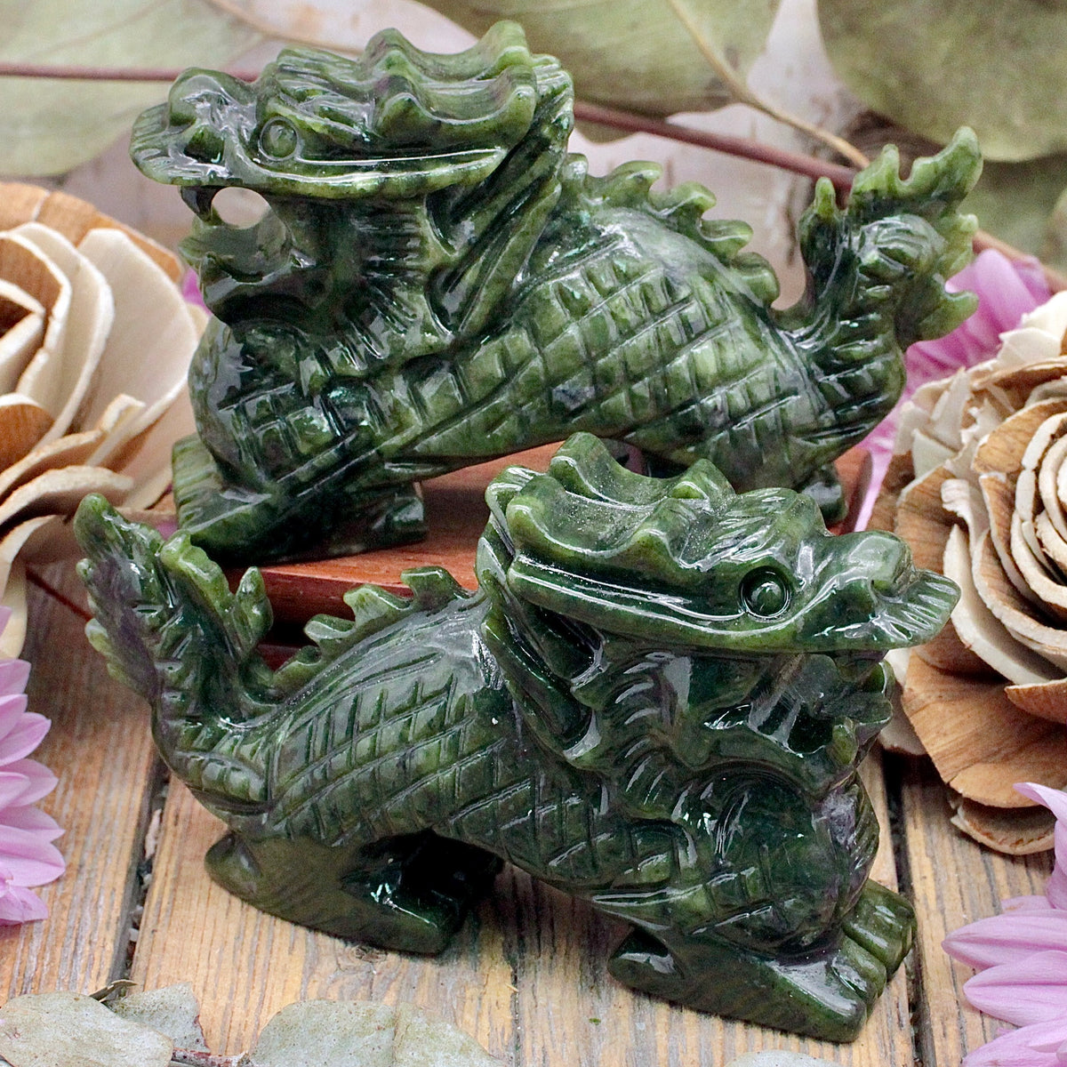 Nephrite Jade Dragon