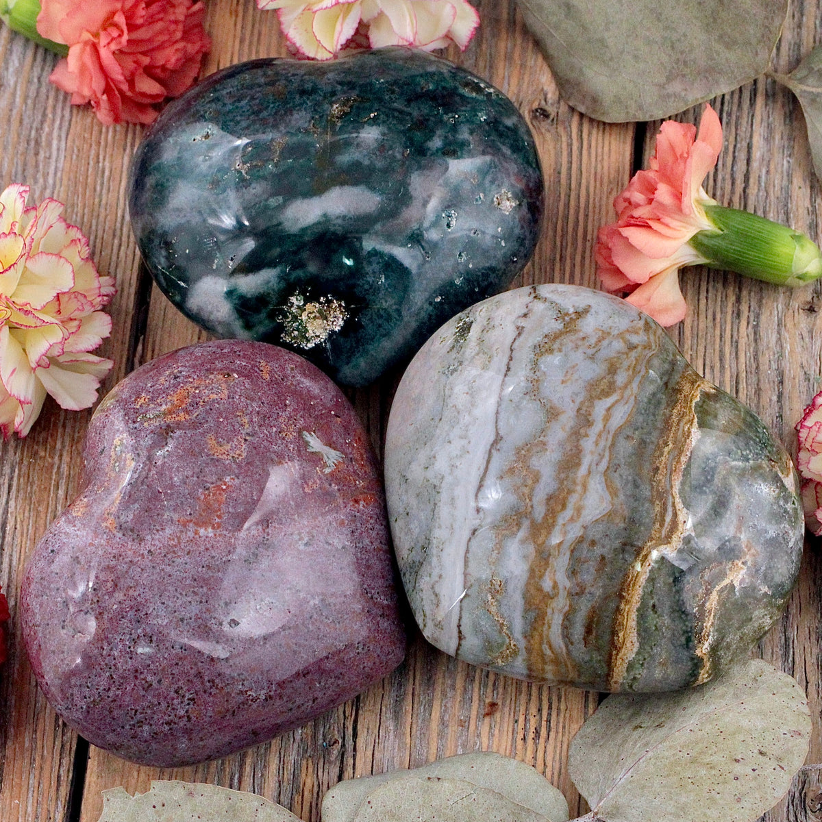 Ocean Jasper Heart A