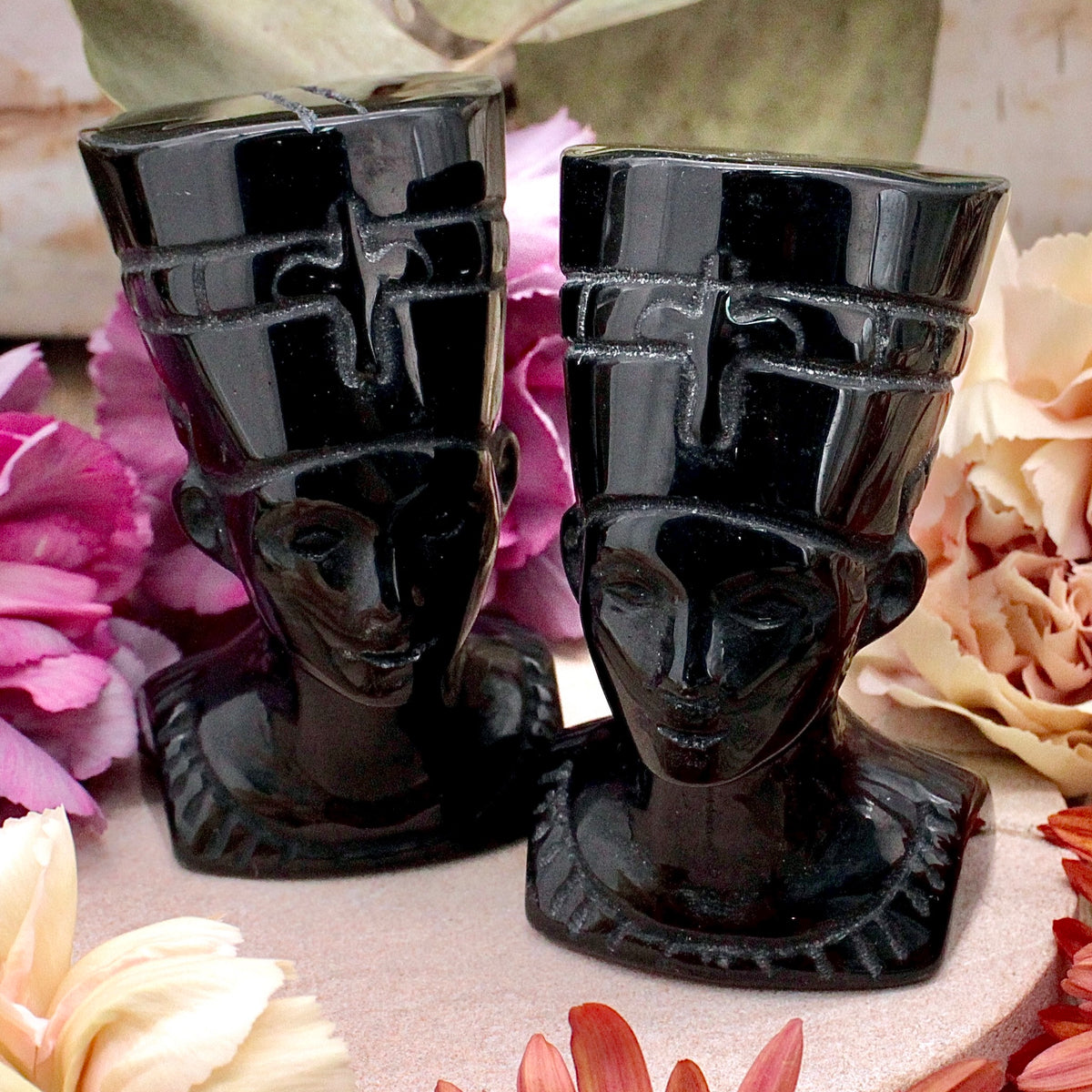 Onyx Nefertiti Bust